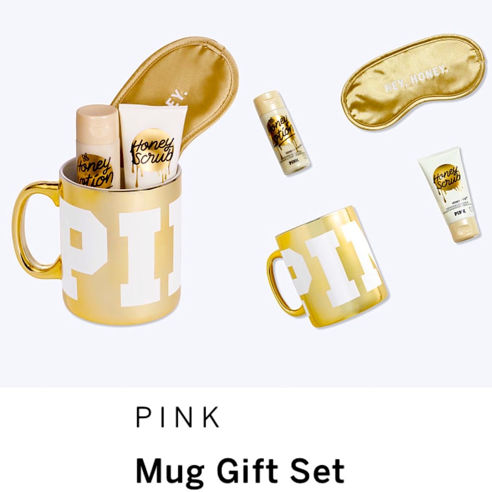 PINK Mug Gift Set